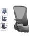 Ергономічне крісло KRESLALUX K2-BH BLACK 03064 фото 12
