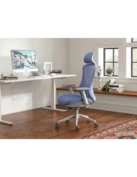 Ергономічне крісло KRESLALUX K2-BH GREY 03065 фото