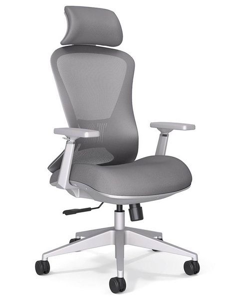 Ергономічне крісло KRESLALUX K2-BH GREY 03065 фото