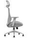 Ергономічне крісло KRESLALUX K2-BH GREY 03065 фото 3