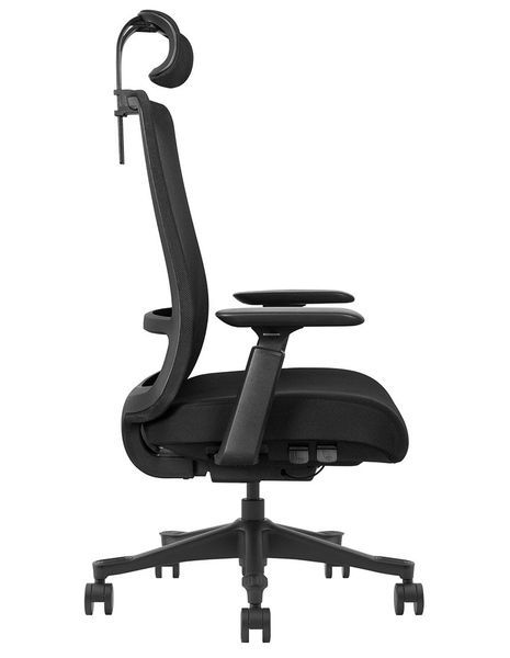 Ергономічне крісло KRESLALUX V1-BH BLACK 03066 фото