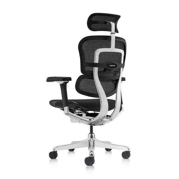 Ергономічне крісло ERGOHUMAN LUXURY 2 (EHL2-AB-HAM-5D-E-L, сітка Т-168-B1 Black) 113906 фото