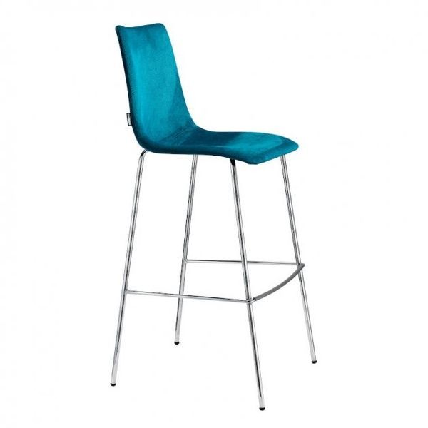 Барний стілець SCAB Design Zebra Pop 2555 Blue 371215476 фото