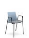 Крісло LD SEATING SKY FRESH 052-N0, BR для відвідувачів, на ніжках 126092 фото 4