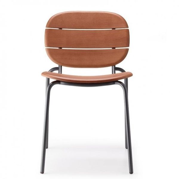 Стілець SCAB Design Si-Si Wood 2515 Antracite 372744180 фото