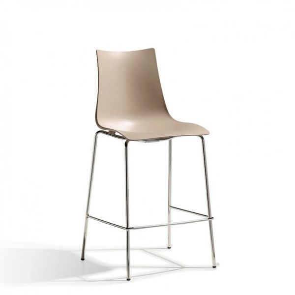 Напівбарний стілець SCAB Design Zebra Tech 2566 Dove Grey 371215566 фото