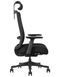 Ергономічне крісло KRESLALUX V1-BH BLACK  03066-2 фото 3