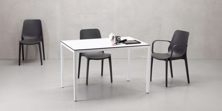 Обідній стіл SCAB Design 120x80 Mirto 2421 White 375220155 фото