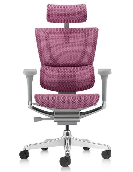 Ергономічне крісло MIRUS-IOO 2 (IOOE2-AG-HAM-5D-L, сітка Т-168-B5 PINK) 113960 фото