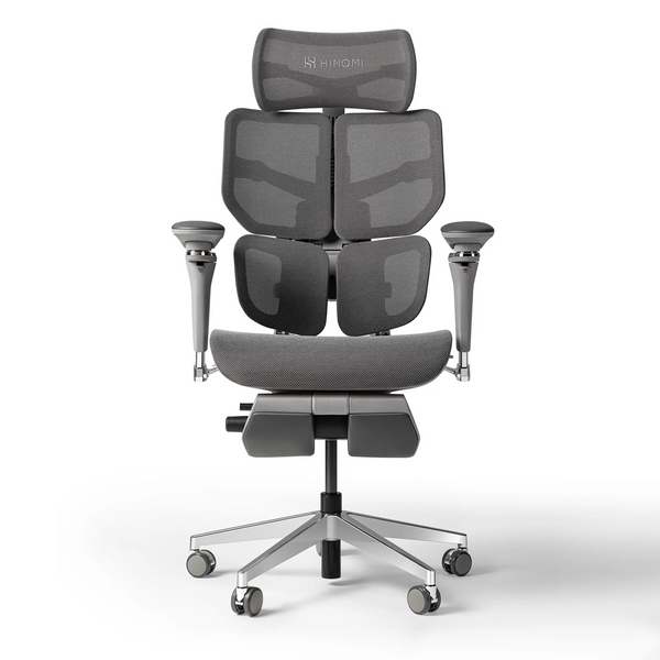 HINOMI X2 PRO GREY,з підставкою під ноги, ергономічне 05790 фото