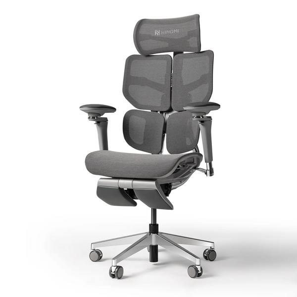 HINOMI X2 PRO GREY,з підставкою під ноги, ергономічне 05790 фото