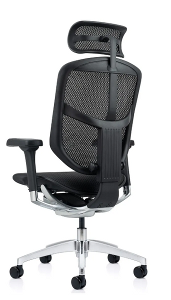 Ергономічне крісло ENJOY ELITE 2 (EJE2-AB-HAM-5D-L, сітка T-168-B1Black) 113944 фото