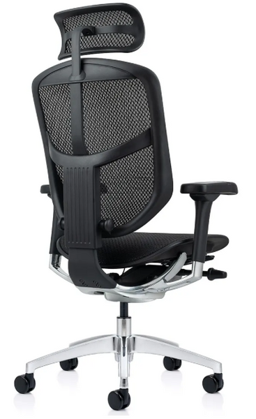 Ергономічне крісло ENJOY ELITE 2 (EJE2-AB-HAM-5D-L, сітка T-168-B1Black) 113944 фото