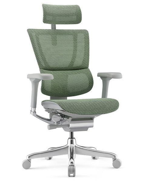 Ергономічне крісло MIRUS-IOO 2 (IOOE2-AG-HAM-5D-L, сітка Т-168-B6 GREEN) 113960 фото