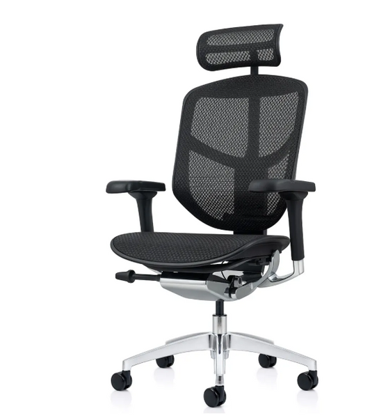 Ергономічне крісло ENJOY ELITE 2 (EJE2-AB-HAM-5D-L, сітка T-168-B1Black) 113944 фото