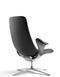 Лаунж-крісло KRESLALUX PRIME-ON-M BLACK, шкіряне 03312 фото 4
