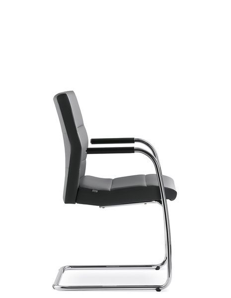Крісло LD SEATING LASER 682-Z, для відвідувачів, шкіряне 126051 фото