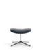 Лаунж-крісло KRESLALUX PRIME-ON-M DARK BLUE, шкіряне 03313 фото 6