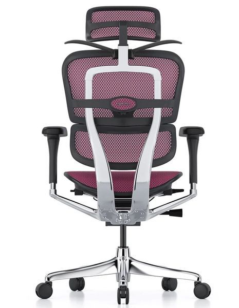 Ергономічне крісло ERGOHUMAN ELITE 2 (EHE2-AB-HAM-5D-L, сітка T-168-B5 Pink) 02740-1 фото