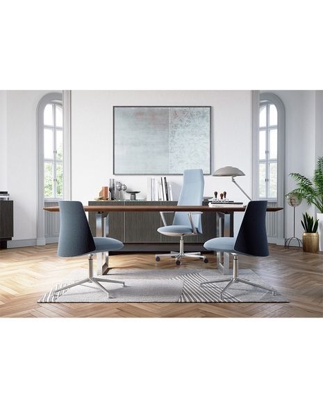 Крісло LD SEATING MELODY DESIGN 795-FR, F40-N0 тканинне, з високою спинкою 116204 фото