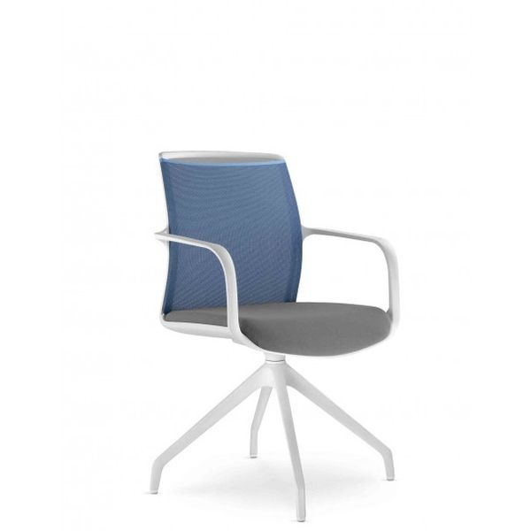 Крісло LD SEATING LEAF 506 F90-WH для відвідувачів 126082 фото
