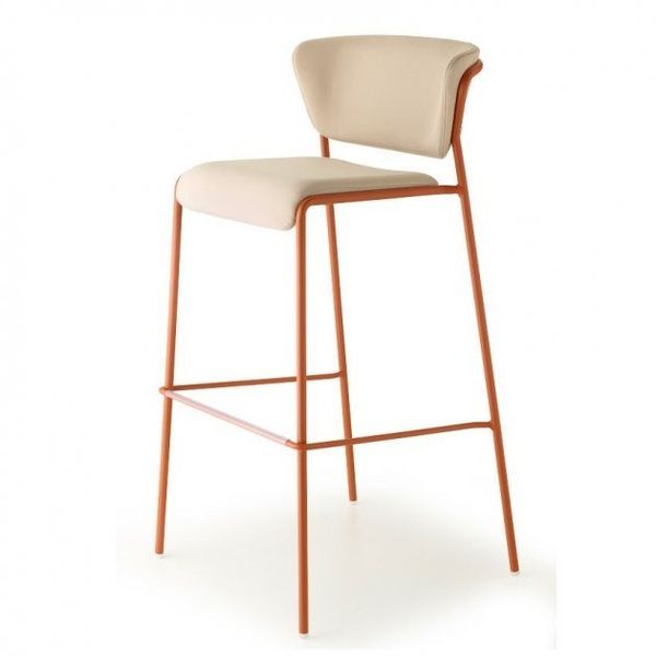 Барний стілець SCAB Design Lisa Waterproof 2862 Terracotta Beige 371215404 фото