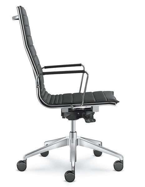 Крісло LD SEATING FLY 710 для керівника, шкіряне 02382 фото