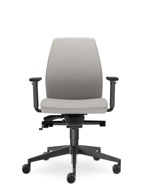 Крісло LD SEATING ALVA 332 SYS ергономічне, із середньою спинкою 02345 фото
