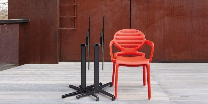 База для столу SCAB Design Domino Folding 5160 H73 Antracite 371911077 фото