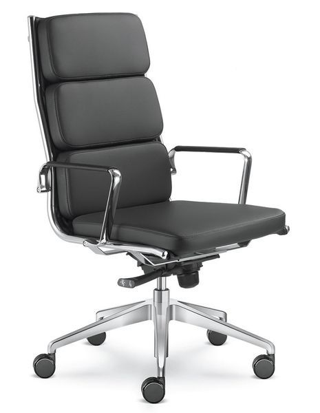 Крісло LD SEATING FLY 700 для керівника, шкіряне 02386 фото